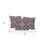 Set of Three Maroon And Green Floral Indoor Outdoor Throw Pillow