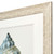 Coastal Bliss IV Distressed White Framed Wall Art