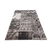 7'10" x 10'3" feet Vintage Chic Black Silver Silky Area Rug