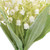 Set of Four 12" White Artificial