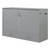 Gray Wood Queen Murphy Bed With Drawers