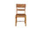 Nine Piece Brown Solid Wood Dining Set with Eight Chairs and One Bench