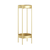 Gold Metal Plant Stand Flower Pot Holder Corner Shelving Rack Indoor Display