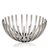 6" Silver Stainless Steel Decorative Bowl