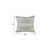 24" Gray And Cool Gray Striped Throw Pillow