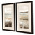 Classic Field Dark Brown Framed Wall Art