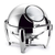 L Stainless Steel Round Soup Tureen Bowl Station Roll Top Buffet Chafing Dish Catering Chafer Food Warmer Server