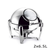 L Stainless Steel Round Soup Tureen Bowl Station Roll Top Buffet Chafing Dish Catering Chafer Food Warmer Server