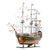 53" Unfinished Wood Hand Painted Model Boat