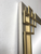 Elegant Frame with Gold Iron Overlay Wall Mirror