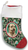Irish Wolfhound Fawn - Best of Breed Christmas Stocking