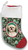 Lhasa Apso Sable- Best of Breed Christmas Stocking