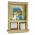 McIntosh Toilet Paper Holder Recessed Magazine Rack