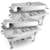 Triple Tray Stainless Steel Chafing Food Warmer Catering Dish
