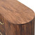 53" Brown Solid Wood Six Drawer Sideboard