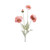 Set of Six 25" Pink And Green Artificial Flowering