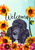 Poodle Black - Hippie Hound Studios Welcome Garden Flag