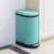 Foot Pedal Stainless Steel Rubbish Recycling Garbage Waste Trash 