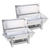 Single Tray Stainless Steel Chafing Catering Dish Food Warmer