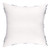 20" Navy Blue And White Diamond Recycled Poly Linen Throw Pillow with Texture
