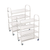 Tier xx Stainless Steel Kitchen Dining Food Cart Trolley Utility