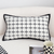 Rectanngular Nordic Monochrome Pattern Pillowcase