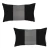 Boho-Chic Houndstooth Jacquard Throw Pillow