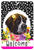 Saint Bernard - HHS Paw Prints Welcome Indoor/Outdoor Aluminum Sign