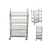 Tier x Stainless Steel Kitchen Dinning Food Cart Trolley Utility Round