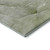 10' X 14' Olive Green And Ivory Abstract Washable Area Rug With UV Protection