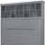 Gray Wood Queen Murphy Bed With USB