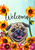 Pug Fawn - Hippie Hound Studios Welcome Garden Flag