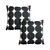 Polka Dot Modern Pillowcases Stylish Decorative Cushion Covers for Sofa, BedHome Dcor