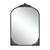 38" Black Arch Metal Framed Standing Mirror