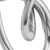 17" Silver Buffed Aluminum Tabletop Sculpture
