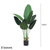 Artificial Indoor Traveler Banana Fake Decoration Tree Flower Pot Plant