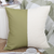 Modern TwoTone Cream Pillowcase