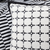 Nordic square Shape Monochrome Pattern Pillowcase
