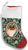 Tibetan Spaniel Red- Best of Breed Christmas Stocking