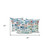Set of Three Blue And White Elephant Indoor Outdoor Throw Pillow