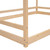 Natural Wood Full Bed Frame