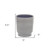 Gray Ceramic 17 Ounce Round Pot Planter