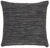 Charcoal Distressed Stripes Throw Pillow