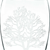 12 Mouth Blown Frosted Crystal European Made Tree Of Life Vase