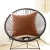 Bohemian Vegan Faux Leather Throw Pillow Covers
