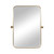 35" Gold Metal Framed Bathroom Vanity Mirror