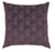 22" Plum Abstract Throw Pillow