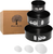 Cake Springform Pan Set of 3 (4  7  9 ) With 60 Parchment Paper Non Stick Round Cake Pans Sets for Baking Spring Pans for Baking Cheesecake Cake Bakin
