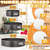 Cake Springform Pan Set of 3 (4  7  9 ) With 60 Parchment Paper Non Stick Round Cake Pans Sets for Baking Spring Pans for Baking Cheesecake Cake Bakin