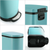 Foot Pedal Stainless Steel Rubbish Recycling Garbage Waste Trash Bin L U